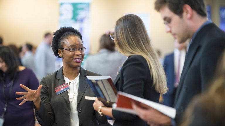 a career fair