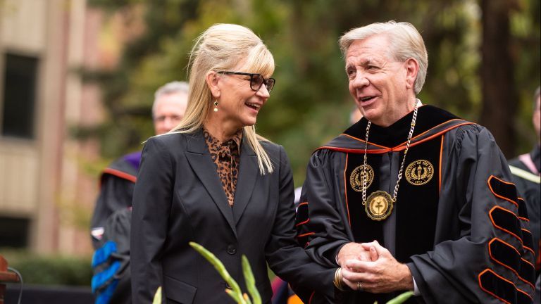 The First Lady at President Callahan's Inauguration