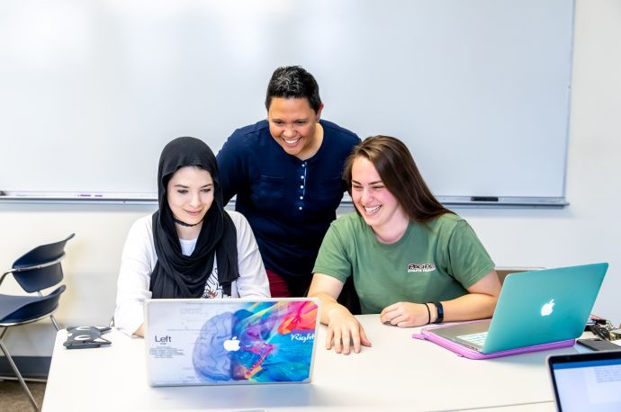 Students in classroom