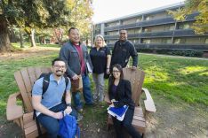 students on Sacramento campus