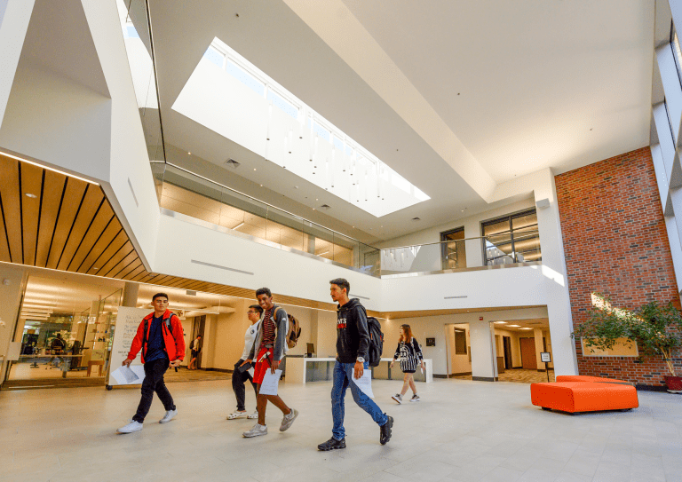 library interior