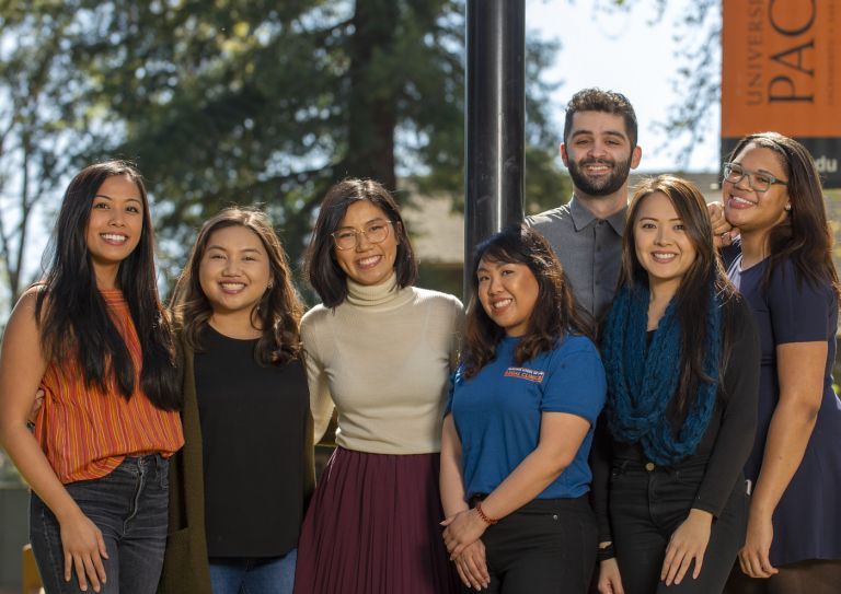 Smiling students