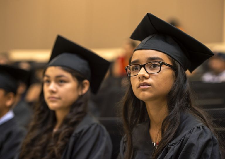 children graduating from Reach for the Stars