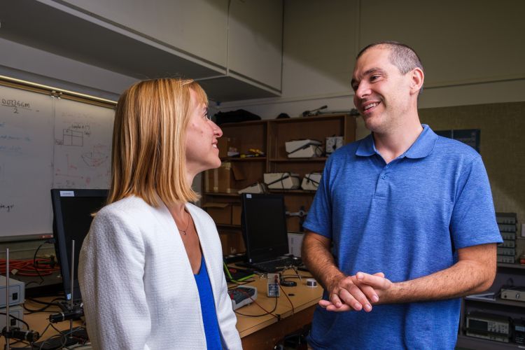 Elisa Toloba and Guillermo Barro