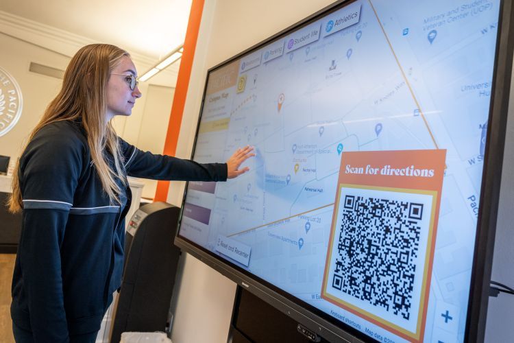 digital campus map earns gold in CASE awards