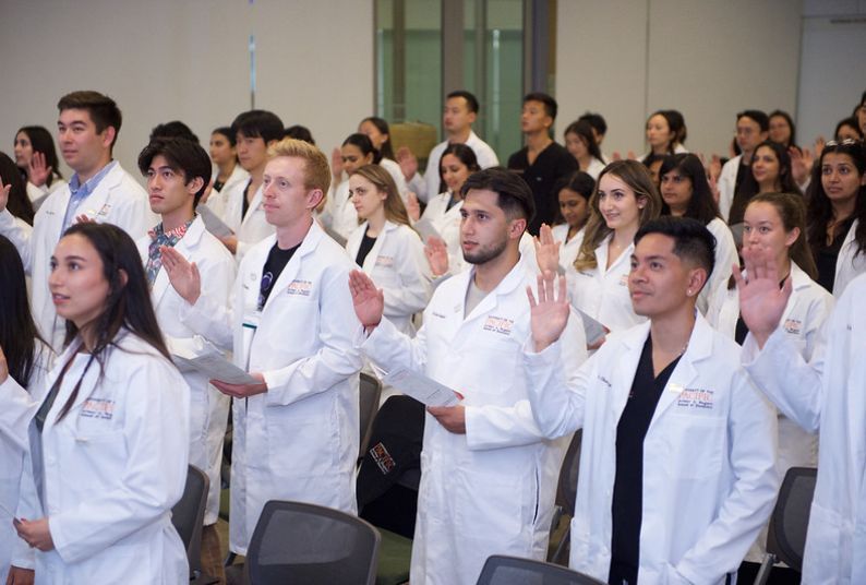 reciting the oath