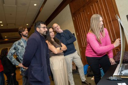 faculty gather for Curriculum Innovation Day