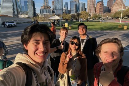 Media X students at the South by Southwest Film Festival