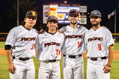 From left to right: Luis Vargas, Omar Vargas, Adrian Vidal and Andre Vidal