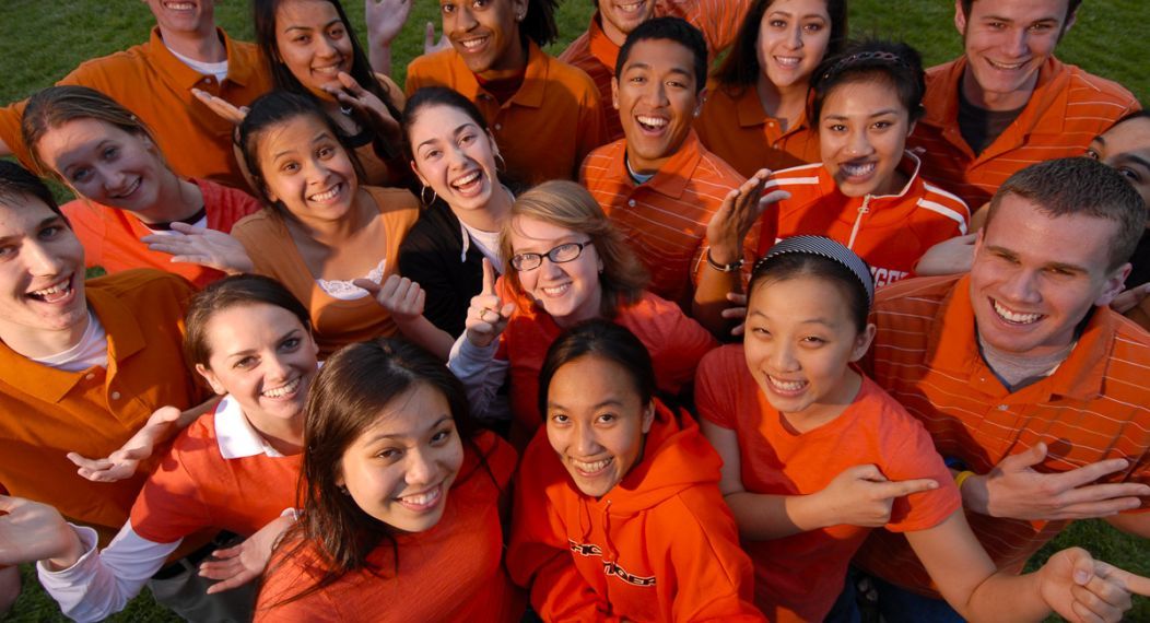 Smiling Orientation Leaders