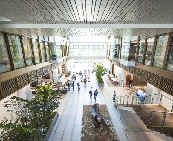  Genentech South San Francisco campus interior 