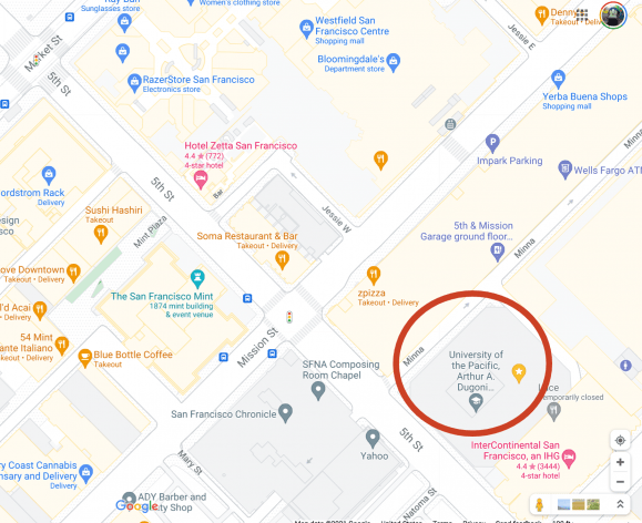 map of our location