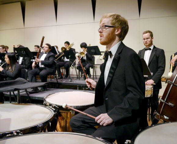 symphonic wind ensemble percussion