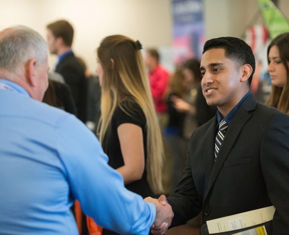 Career Resource Center CRC, handshake