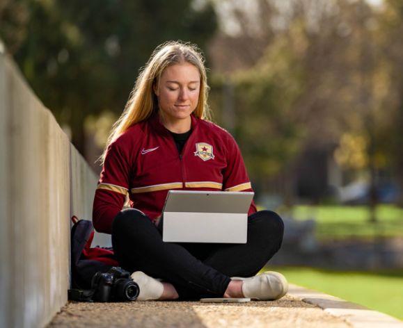 Sport management major Klara Kosan