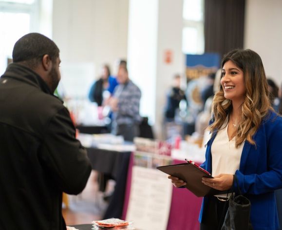 a career fair